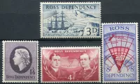 (1957) MiNr. 1 - 4 ** - Ross dependency - série