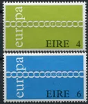 (1971) MiNr. 265 - 266 ** - Irland - Europa