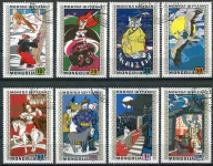 (1971) MiNr. 652 - 659 - Über - Mongolei - Mongolische Märchen (1971) MiNr. 652 - 659 - O - Mongolsko - Mongolské pohádky
