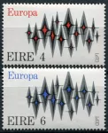 (1972) MiNr. 276 - 277 ** - Irland - Europa
