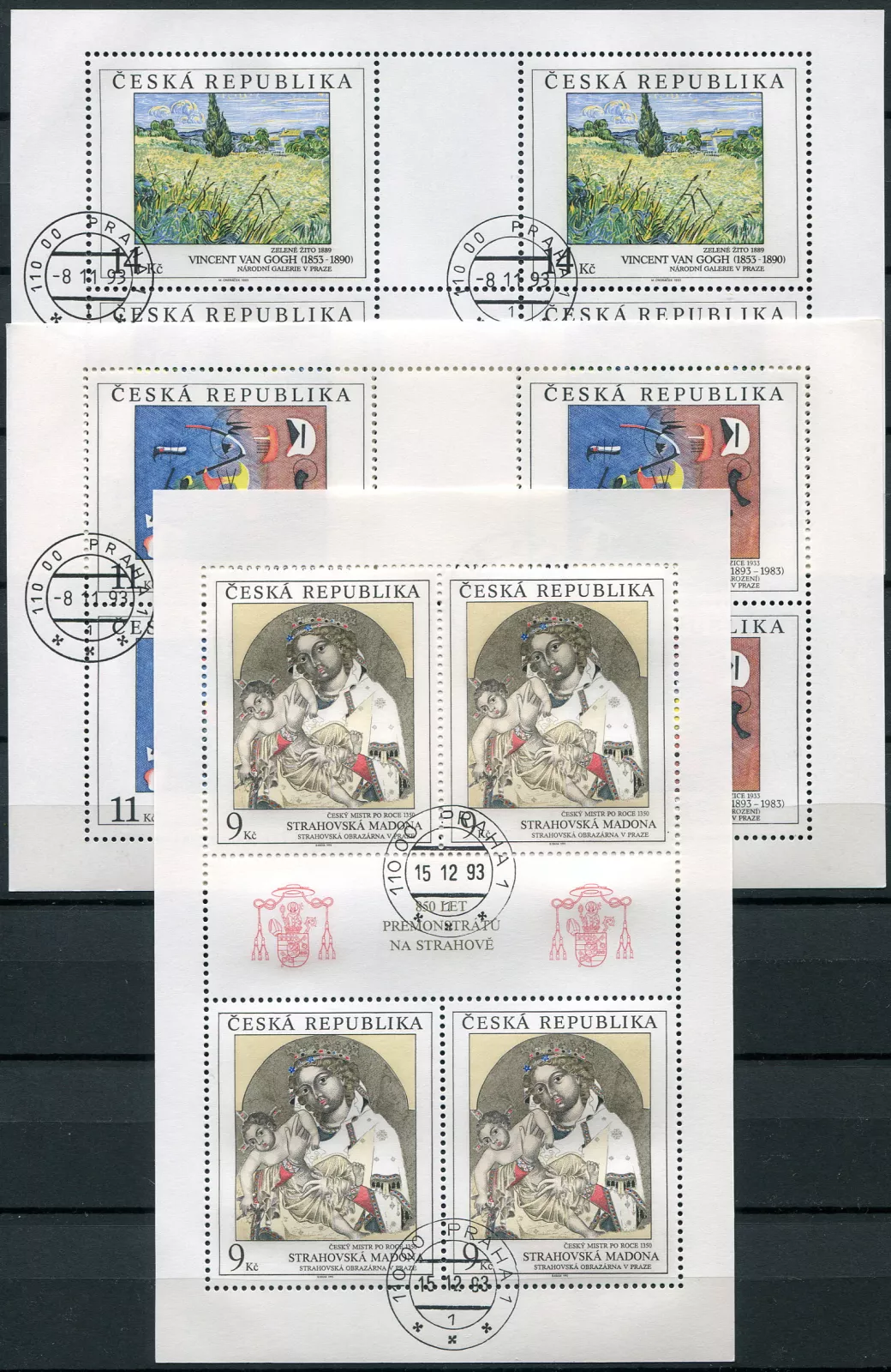 (1993) Pof. PL 26 -28 - O - Česká republika - Umění (1993)