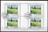 (1993) MiNr. 27 (KLB.) - O - Tschechische Republik - Green Rye (1889)