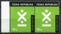 (2011) 666 ** (sp) - Česká republika - Sčítání lidu - VV 11/1 - kroužek nad "X"