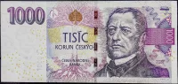 Tschechische Republik (P 25a Q) 1000 CZK (2008) UNC