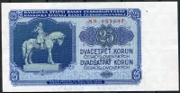 Československo (P 84b) 25 Korun (1953) - UNC