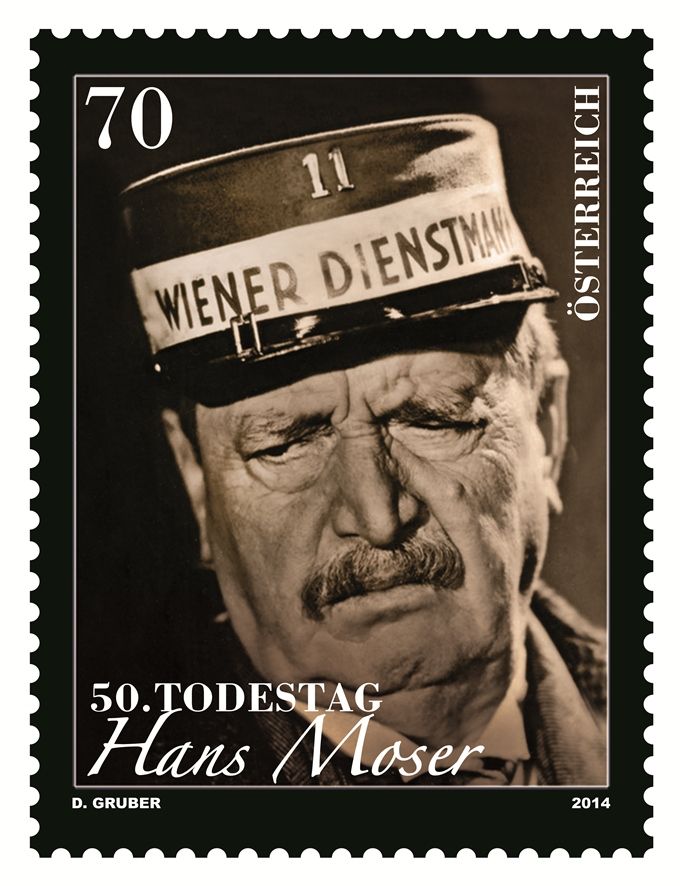 (2014) MiNr. 3143 ** - Rakousko - Hans Moser