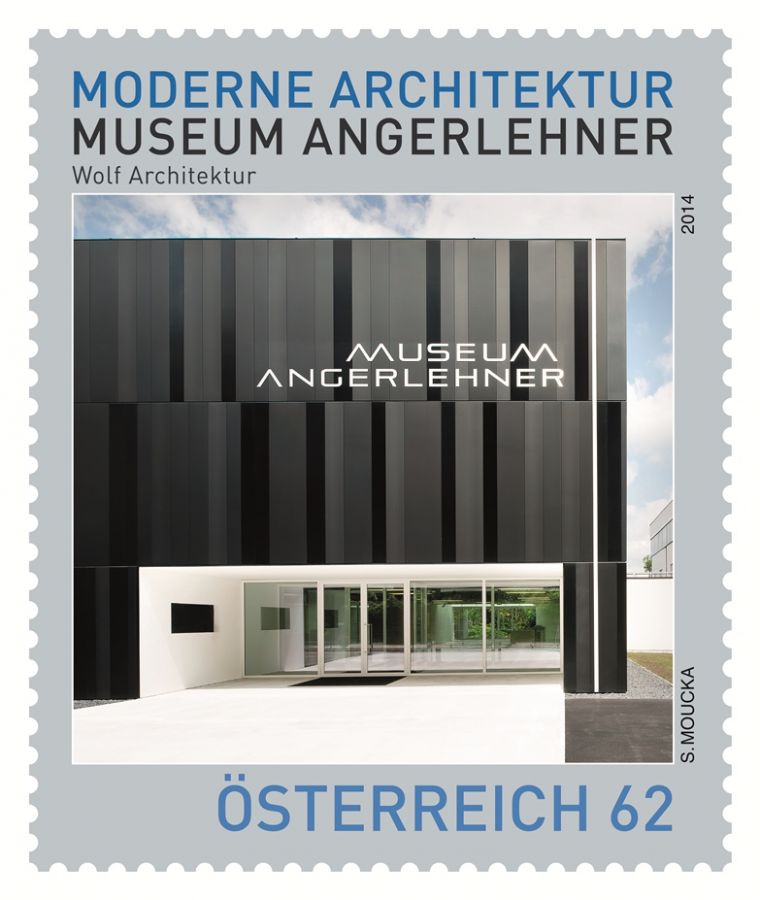 (2014) MiNr. 3155 ** - Rakousko - Moderní architektura v rakouském muzeum Angerlehner 