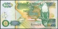 Zambie - (P 36b) 20 Kwacha (1992) - UNC