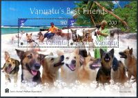 (2013) MiNr. 1494 - 1495 ** - Vanuatu BLOCK 73 - psi na Vanuatu